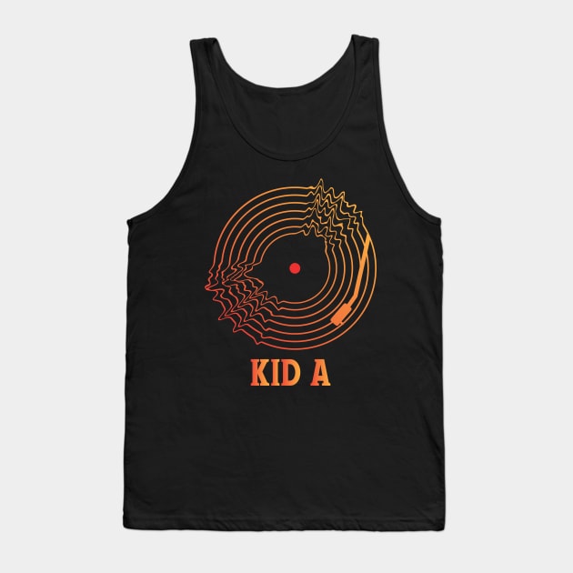 KID A (RADIOHEAD) Tank Top by Easy On Me